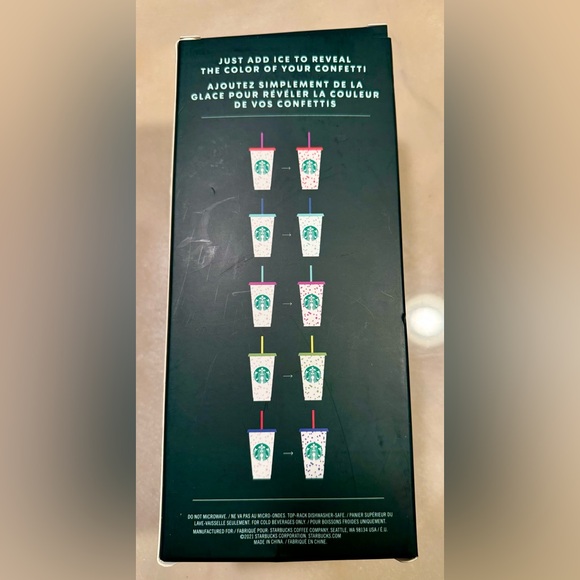 Starbucks Reusable Color Changing cups - Picture 2 of 2